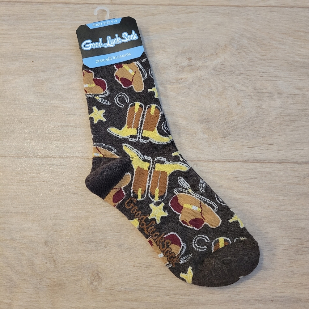 2/$15 Cowboys Crew Socks